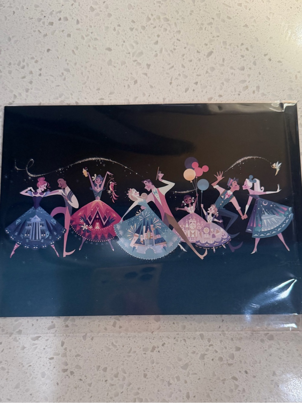 Disney WonderGround “The Swingin’est Place on Earth” by Brittney Lee Postcard